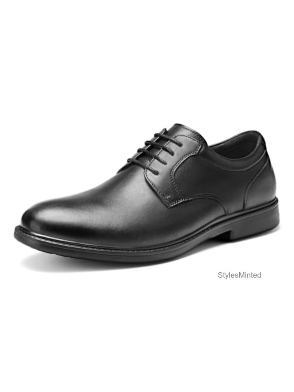 Mens Split Leather Oxford Dress Shoes Lace-Up Formal Business